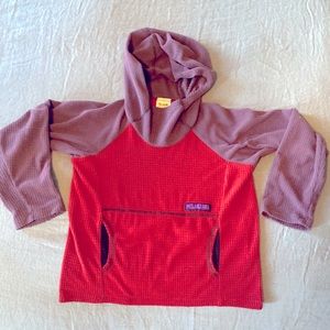 VGUC Kids S Melanzana micro grid hoody